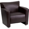 image:imageFlash Furniture Hercules Majesty Series Black LeatherSoft SofaBrown