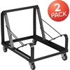 image:imageFlash Furniture Hercules Steel Stack Chair Dolly Black 2Pack2