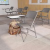 image:imageFlash Furniture Rutherford 2 Pack Premium Steel Folding Chairs with Right Handed and Left Handed Tablet Arms