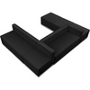 image:imageFlash Furniture Hercules LeatherSoft Reception Set Black 6Piece SetBlack