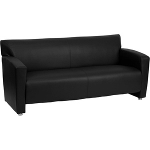 image:imageFlash Furniture Hercules Majesty Series Black LeatherSoft SofaBlack