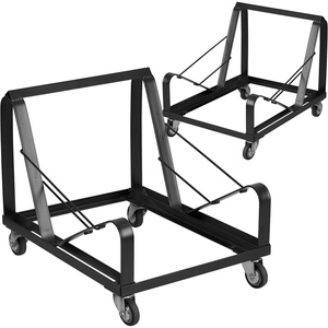 image:imageFlash Furniture Hercules Steel Stack Chair Dolly Black 2Pack2