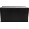 image:imageFlash Furniture 120 Gallon Plastic Deck Box  AllWeather Patio Storage and Organization for Throw Pillows Pool Toys or Garden ToolsBlack