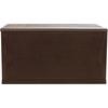 image:imageFlash Furniture 120 Gallon Plastic Deck Box  AllWeather Patio Storage and Organization for Throw Pillows Pool Toys or Garden ToolsBrown