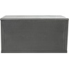 image:imageFlash Furniture 120 Gallon Plastic Deck Box  AllWeather Patio Storage and Organization for Throw Pillows Pool Toys or Garden ToolsGray