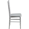 image:imageFlash Furniture Hercules Stacking Resin Chiavari Chair Silver 2Pack1