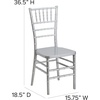 image:imageFlash Furniture Hercules Stacking Resin Chiavari Chair Silver 2Pack1