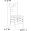 image:imageFlash Furniture Hercules Stacking Resin Chiavari Chair Silver 2Pack2