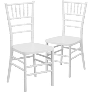 image:imageFlash Furniture Hercules Stacking Resin Chiavari Chair Silver 2Pack2