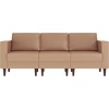 image:imageFlash Furniture Hercules LeatherSoft Reception Sofa CognacCognac