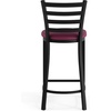 image:imageFlash Furniture Hercules Ladder Back Counter StoolVinyl Seat BlackBurg