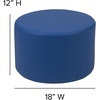 image:imageFlash Furniture Soft Seating Circle Seat RedBlue