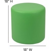 image:imageFlash Furniture Soft Seating Circle Seat RedGreen