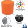 image:imageFlash Furniture Soft Seating Circle Seat RedOrange