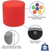 image:imageFlash Furniture Soft Seating Circle Seat RedRed
