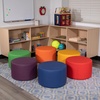image:imageFlash Furniture Soft Seating Circle Seat RedYellow