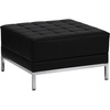 image:imageFlash Furniture Hercules LeatherSoft Ottoman Black