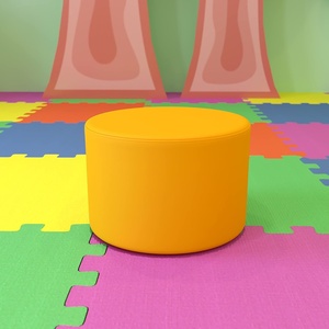 image:imageFlash Furniture Soft Seating Circle Seat RedYellow