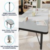 image:imageFlash Furniture 60 x 24 Adjustable Activity Table Gray Short LegsGrey
