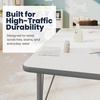 image:imageFlash Furniture 60 x 24 Adjustable Activity Table Gray Short LegsWhite