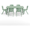 image:imageFlash Furniture 7Piece Kids Activity Table and Chair Set Sage