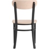 image:imageFlash Furniture Commercial Steel Dining Chair BlueNatural Birch