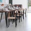 image:imageFlash Furniture Commercial Steel Dining Chair BlueNatural Birch