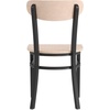 image:imageFlash Furniture Commercial Steel Dining Chair BlueNatural Birch