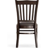 image:imageFlash Furniture Hercules Vertical Back Wood ChairVinyl Seat WalnutMochaMocha Vinyl SeatWalnut Wood Frame