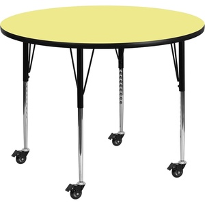 image:imageFlash Furniture 42 in Round Activity Table YellowYellow