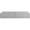 image:imageFlash Furniture Bridgetown Modern Modular Sofa with 2 Ottomans 4 Seater Sectional Sofa for Living Room Family Room Home Office 6 Piece Set GrayCream