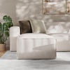 image:imageFlash Furniture Bridgetown Modern Modular Sofa with 2 Ottomans 4 Seater Sectional Sofa for Living Room Family Room Home Office 6 Piece Set GrayCream