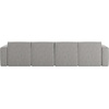 image:imageFlash Furniture Bridgetown Modern Modular Sofa with 2 Ottomans 4 Seater Sectional Sofa for Living Room Family Room Home Office 6 Piece Set GrayGrey