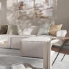 image:imageFlash Furniture Bridgetown Modern Modular Sofa with Ottoman 3 Seater Sectional Sofa for Living Room Family Room Home Office 4 Piece Set GrayCream