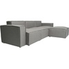 image:imageFlash Furniture Bridgetown Modern Modular Sofa with Ottoman 3 Seater Sectional Sofa for Living Room Family Room Home Office 4 Piece Set GrayGrey