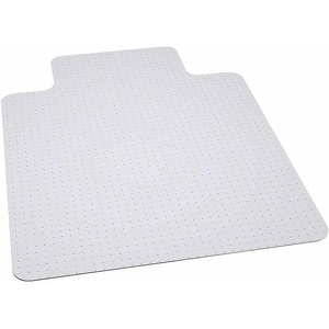 image:imageFlash Furniture Jackson 45 x 53 Big amp Tall 400 lb Capacity Carpet Chair Mat with Lip