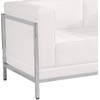 image:imageFlash Furniture Hercules Imagination Series Contemporary Black LeatherSoft Loveseat with Encasing FrameMelrose White