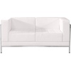 image:imageFlash Furniture Hercules Imagination Series Contemporary Black LeatherSoft Loveseat with Encasing FrameMelrose White