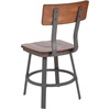 image:imageFlash Furniture Wood Restaurant Chair Rustic Walnut
