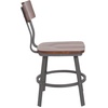 image:imageFlash Furniture Wood Restaurant Chair Rustic Walnut