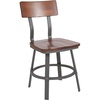 image:imageFlash Furniture Wood Restaurant Chair Rustic Walnut