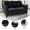 image:imageFlash Furniture Hercules LeatherSoft Loveseat BlackBlack