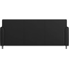 image:imageFlash Furniture Hercules LeatherSoft Sofa NavyBlackChrome Legs
