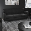 image:imageFlash Furniture Hercules LeatherSoft Sofa NavyBlackChrome Legs