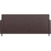 image:imageFlash Furniture Hercules LeatherSoft Sofa NavyBrownChrome Legs