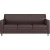 image:imageFlash Furniture Hercules LeatherSoft Sofa NavyBrownChrome Legs