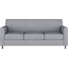 image:imageFlash Furniture Hercules LeatherSoft Sofa NavyGrayChrome Legs