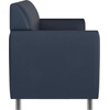 image:imageFlash Furniture Hercules LeatherSoft Sofa NavyNavyChrome Legs