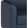 image:imageFlash Furniture Hercules LeatherSoft Sofa NavyNavyChrome Legs