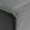 image:imageFlash Furniture Sectional Left Chair Module GrayDark Gray